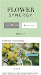 Mobile Screenshot of flower-synergy.com